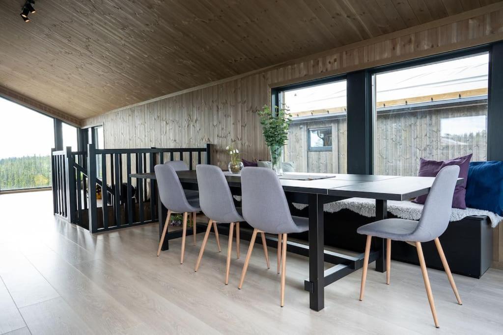 New, Modern, Cosy Hut Close To Norefjell Ski & Spa Noresund Exterior photo