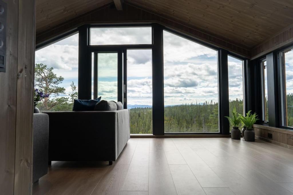 New, Modern, Cosy Hut Close To Norefjell Ski & Spa Noresund Exterior photo