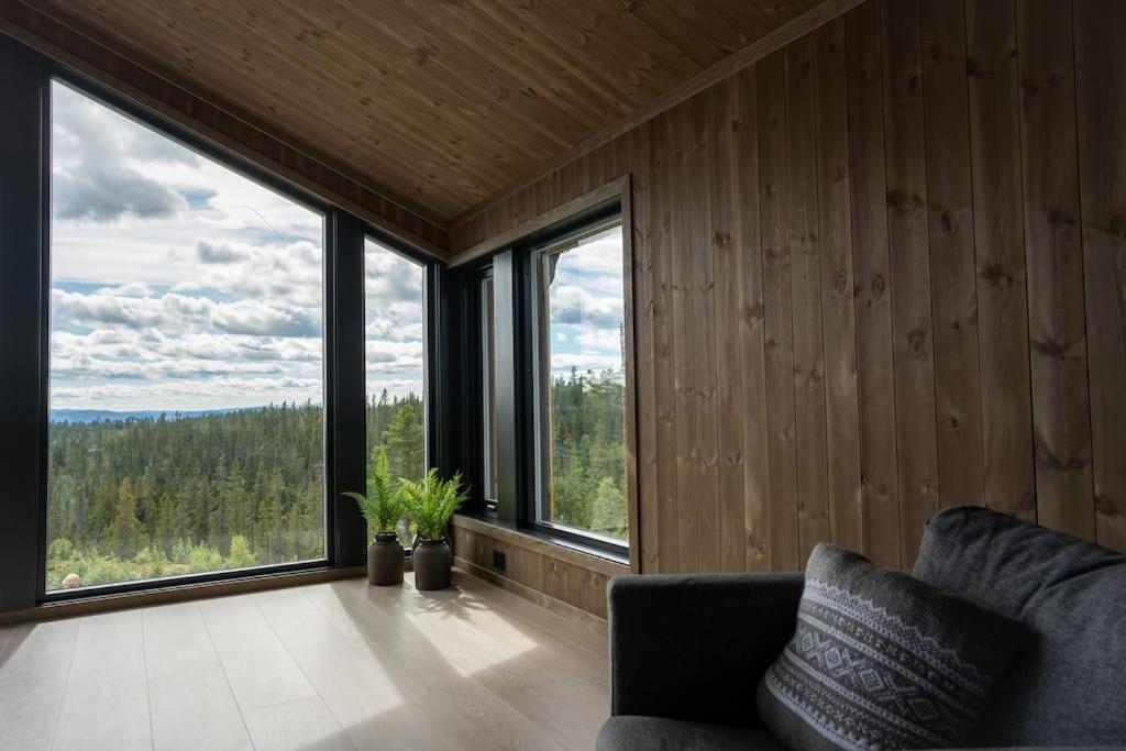 New, Modern, Cosy Hut Close To Norefjell Ski & Spa Noresund Exterior photo