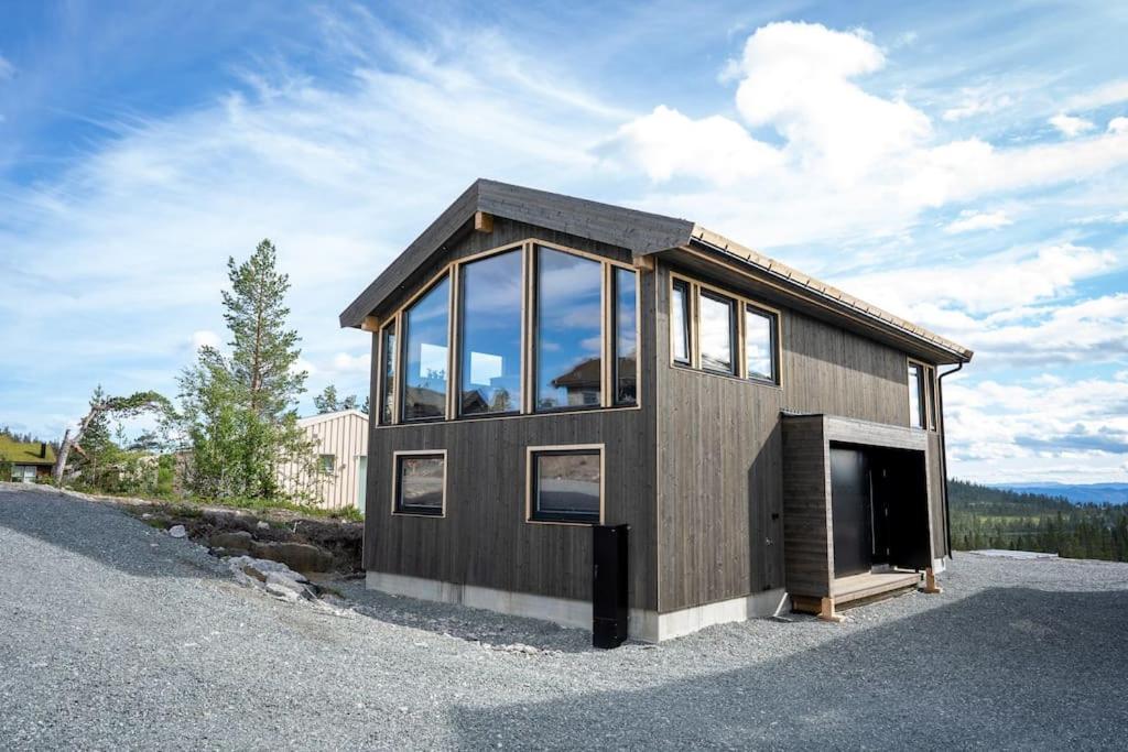 New, Modern, Cosy Hut Close To Norefjell Ski & Spa Noresund Exterior photo